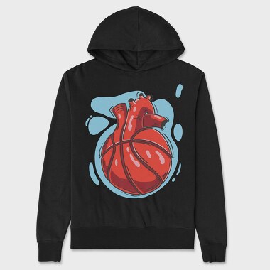 Heart Beat Life, Hanorac Oversize Barbati (Unisex)