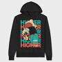 Higher Kush, Hanorac Oversize Barbati (Unisex)