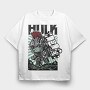 Hulk Punk, Tricou Oversize Barbati (Unisex)