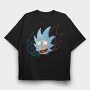 Ice Demon Scream, Tricou Oversize Barbati (Unisex)