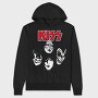 Kiss Lightning Bolt, Hanorac Oversize Barbati (Unisex)