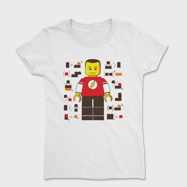 Lego Flash Power Suit, Tricou Femei