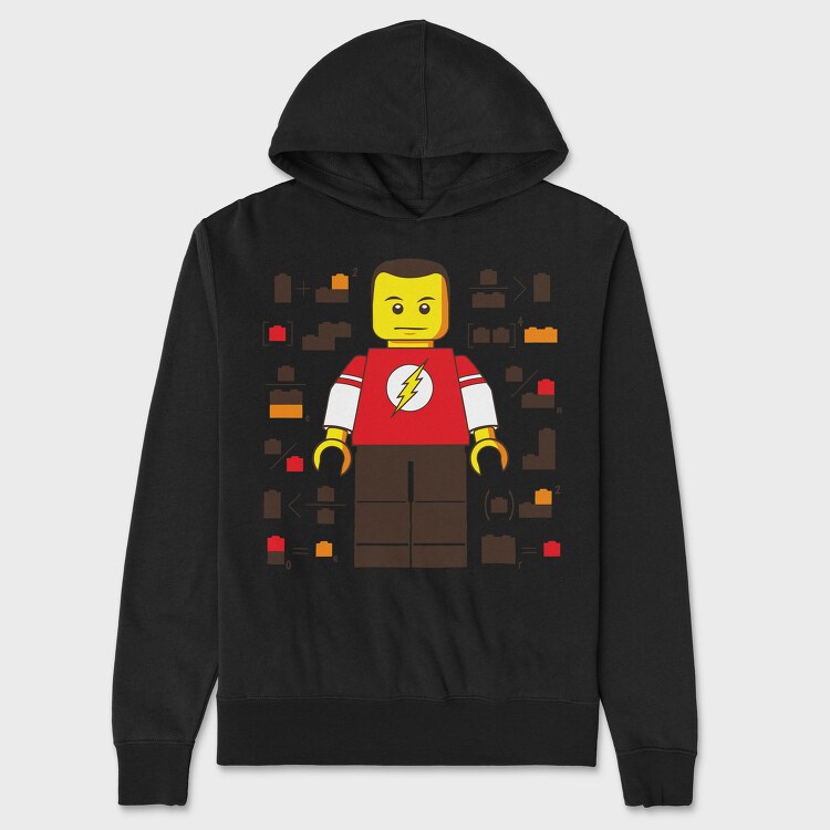 Lego Flash Power Suit, Hanorac Oversize Barbati (Unisex)