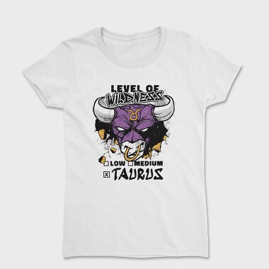 Level Of Wildness Taurus, Tricou Femei