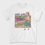 Lofi Market Life, Tricou Barbati (Unisex)
