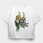 Loki Ruez, Tricou Oversize Barbati (Unisex)