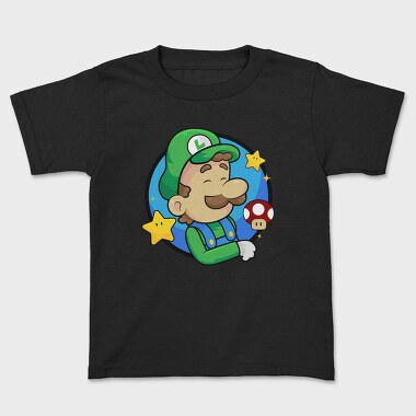 Luigi Star Mushroom, Tricou Copii