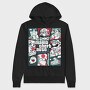Mario Bros Adventure, Hanorac Oversize Barbati (Unisex)