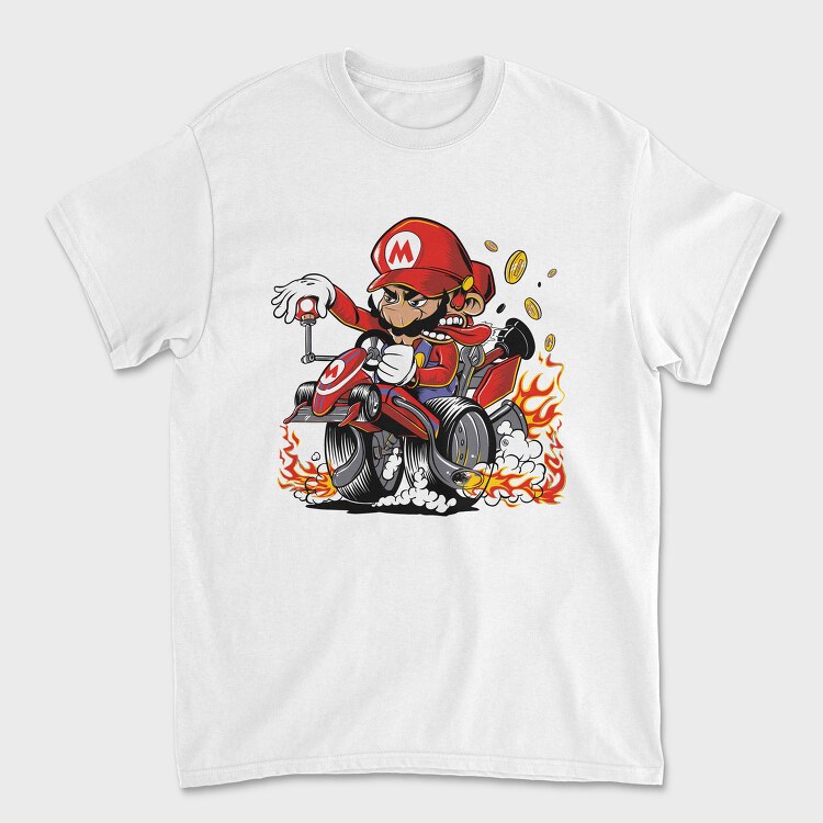 Mario Kart Speed, Tricou Barbati (Unisex)