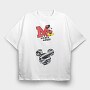 Mickey Camo Mouse, Tricou Oversize Barbati (Unisex)