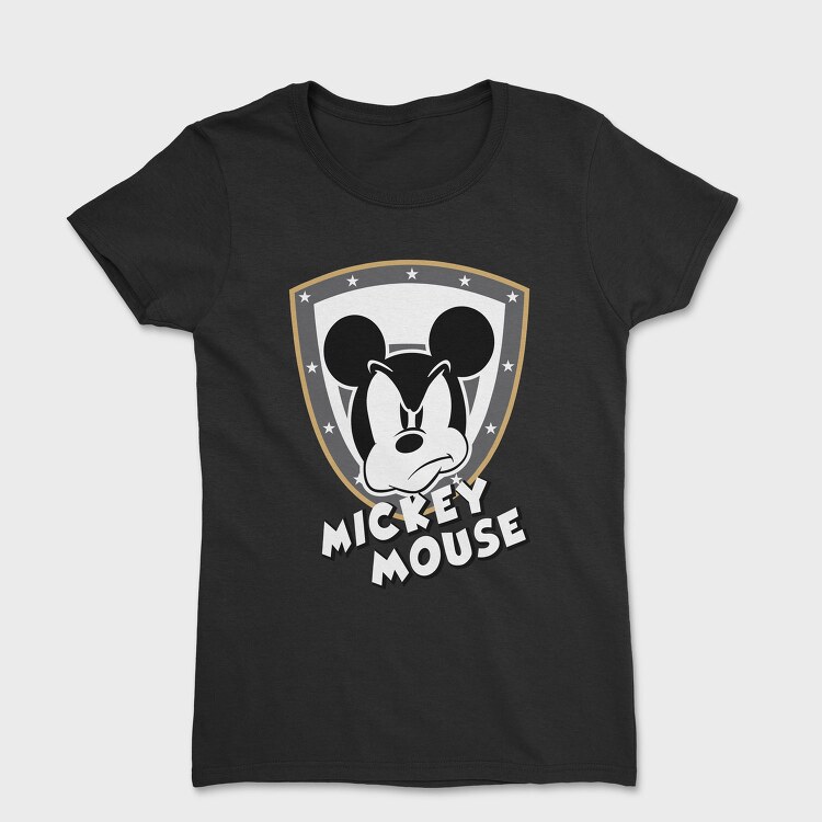 Mickey Mouse Shield, Tricou Femei