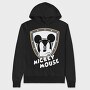 Mickey Mouse Shield, Hanorac Oversize Barbati (Unisex)