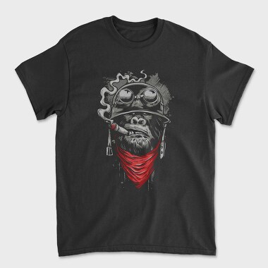 Motorcycle Gangster, Tricou Barbati (Unisex)