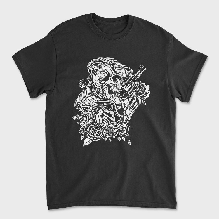 Neon Wolf Howl 2, Tricou Barbati (Unisex)