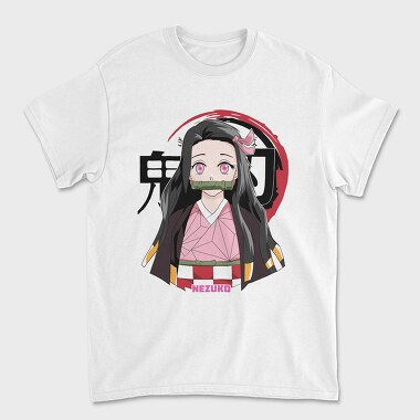 Nezuko Kimono, Tricou Barbati (Unisex)
