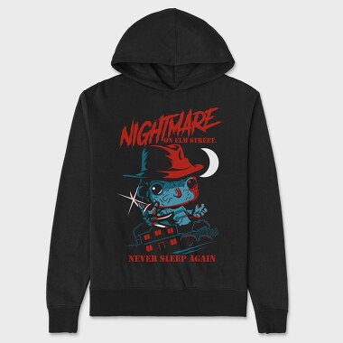 Nightmare Elm Street Horror, Hanorac Oversize Barbati (Unisex)