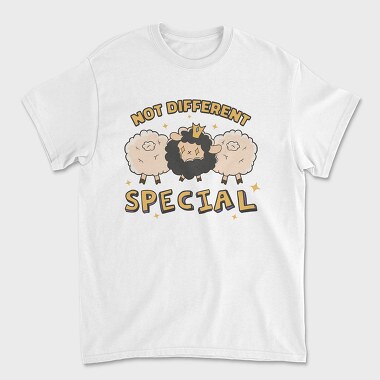 Not Different Special, Tricou Barbati (Unisex)