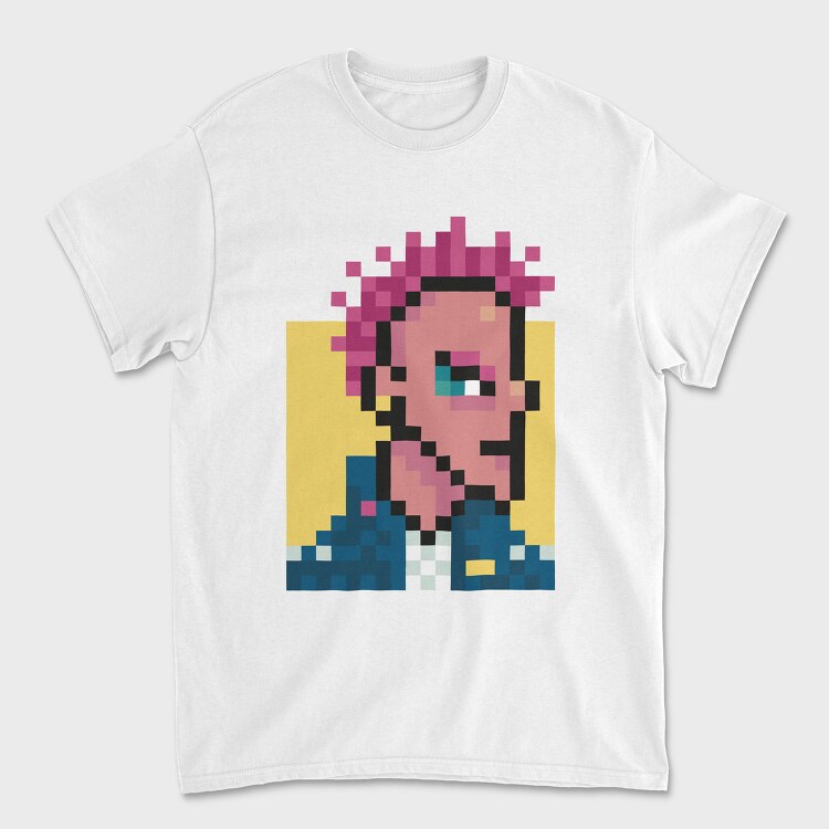 Pixelated Pony, Tricou Barbati (Unisex)