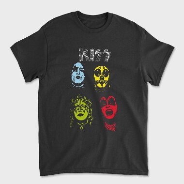 Pop Art Faces 1, Tricou Barbati (Unisex)