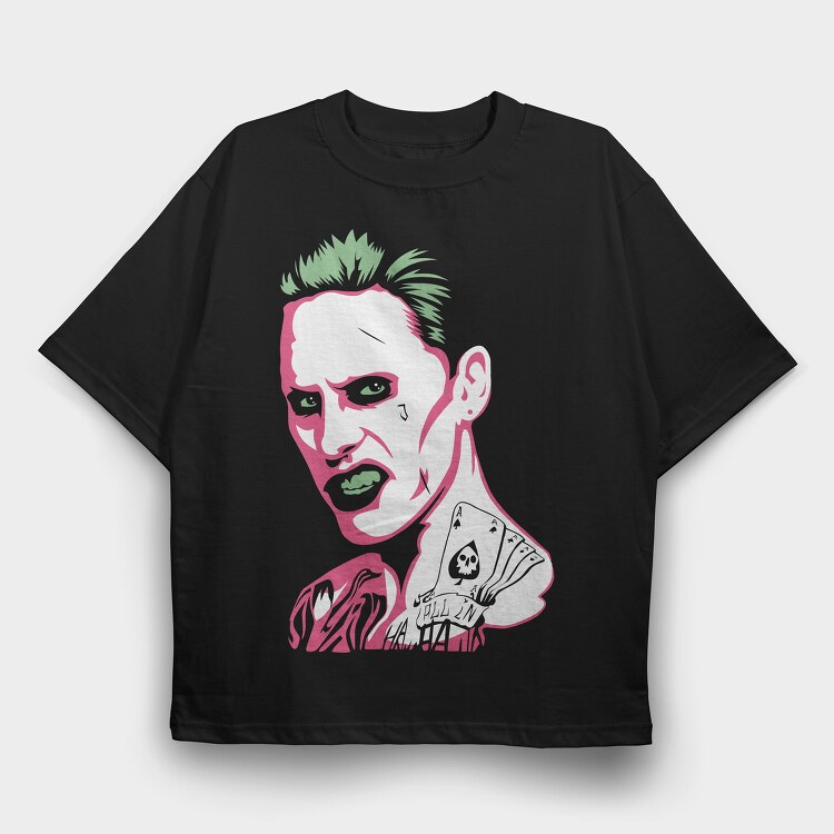 Pulp Fiction Face, Tricou Oversize Barbati (Unisex)