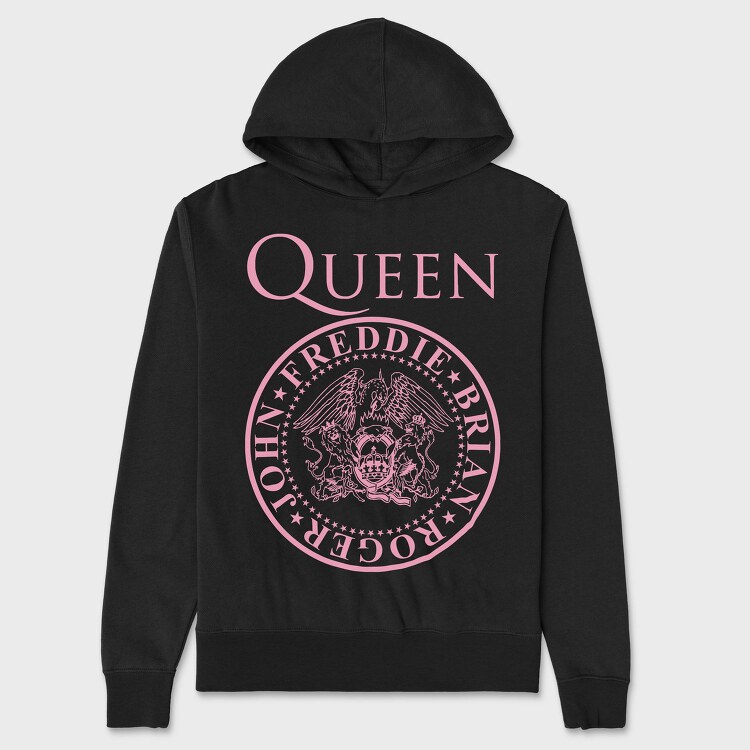 Queen Freddie Brian, Hanorac Oversize Barbati (Unisex)