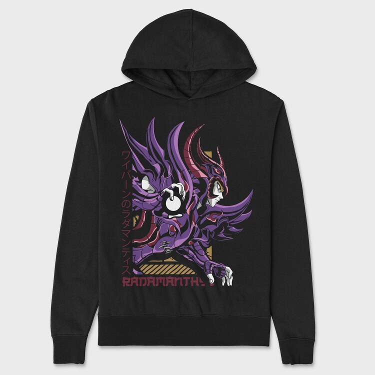 Radamanthys Dragon, Hanorac Oversize Barbati (Unisex)