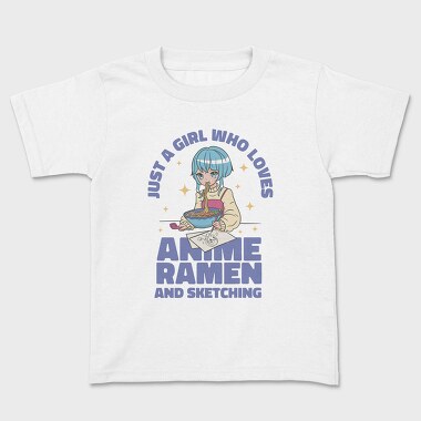 Ramen Sketch Girl, Tricou Copii
