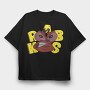 Robbie Roasts, Tricou Oversize Barbati (Unisex)