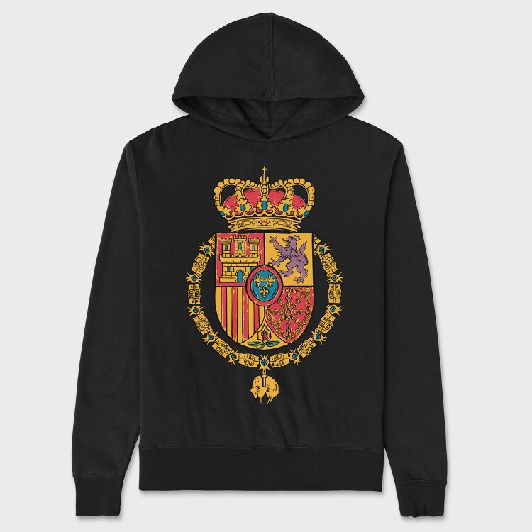Royal Heraldry, Hanorac Oversize Barbati (Unisex)