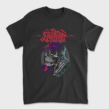 Skull Rider, Tricou Barbati (Unisex)