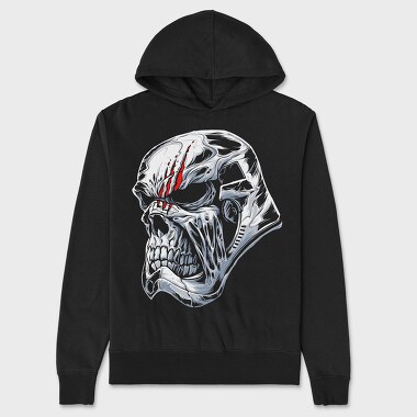 Skull Scream, Hanorac Oversize Barbati (Unisex)