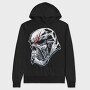 Skull Scream, Hanorac Oversize Barbati (Unisex)