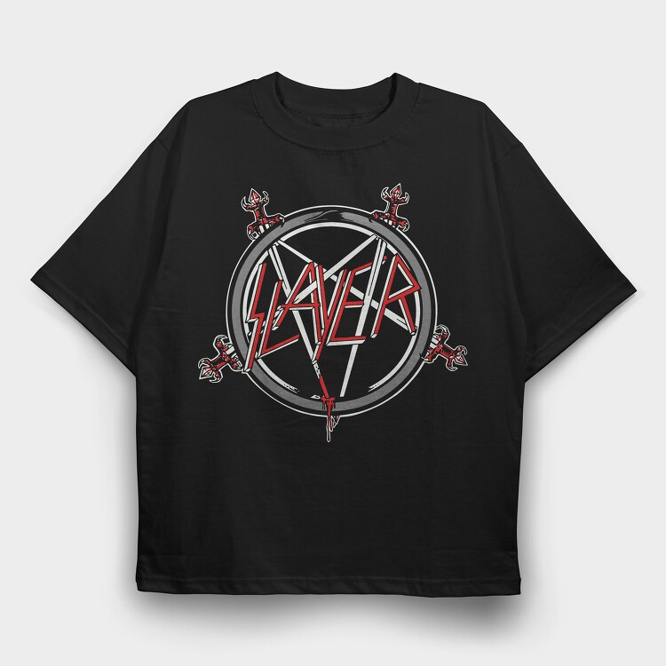 Slayers Blood, Tricou Oversize Barbati (Unisex)