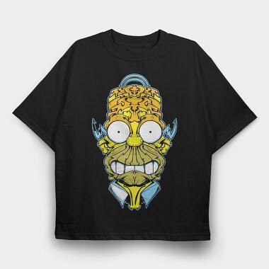 Solar Skull, Tricou Oversize Barbati (Unisex)