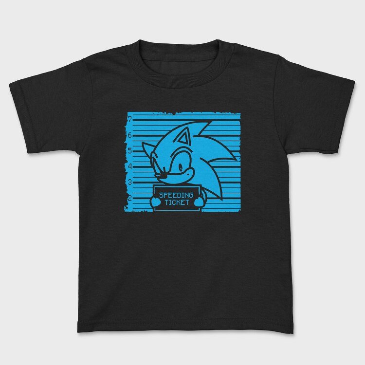 Speeding Sonic Ticket, Tricou Copii