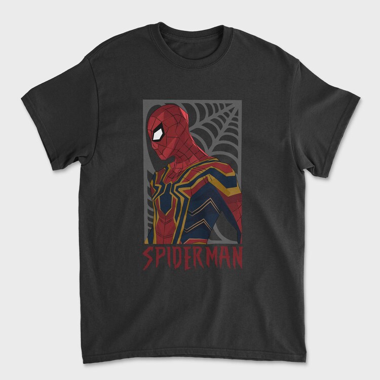 Spiderman Iron Spider, Tricou Barbati (Unisex)