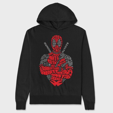 Spiderman Mutate, Hanorac Oversize Barbati (Unisex)