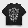 Spiderman Web Sketch, Tricou Oversize Barbati (Unisex)