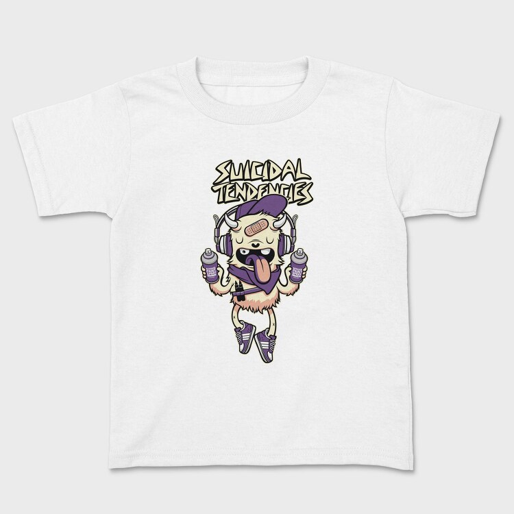 Spray Paint Monster, Tricou Copii