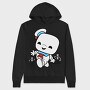 Stay Puft Pop Ghost, Hanorac Oversize Barbati (Unisex)
