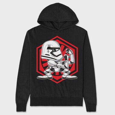 Stormtrooper Salute, Hanorac Oversize Barbati (Unisex)