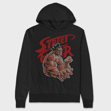 Street Stripes, Hanorac Oversize Barbati (Unisex)