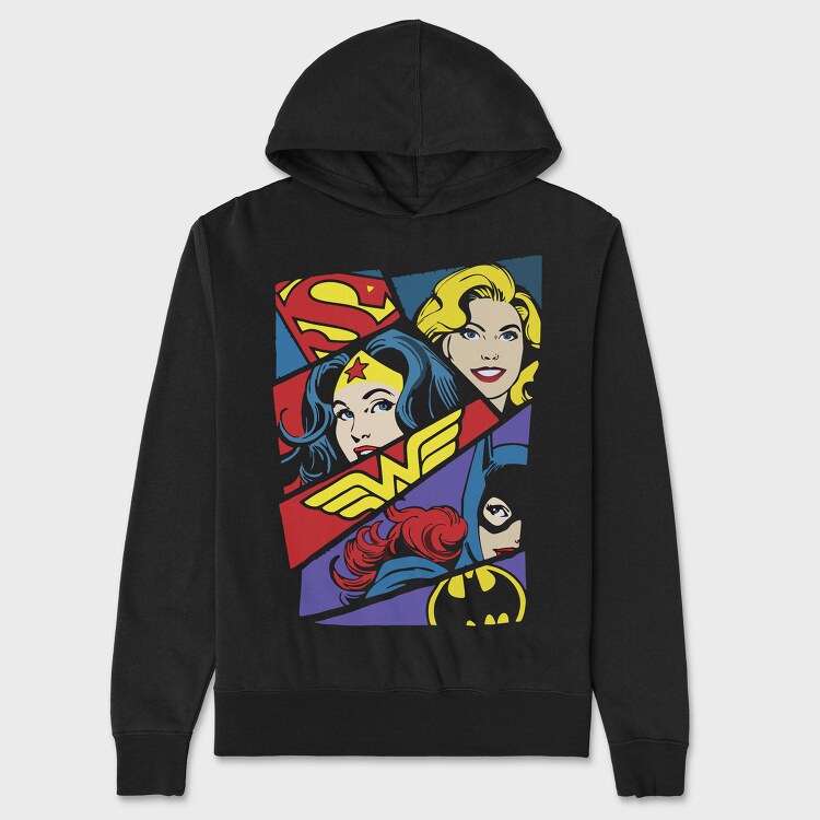 Superwoman Power, Hanorac Oversize Barbati (Unisex)