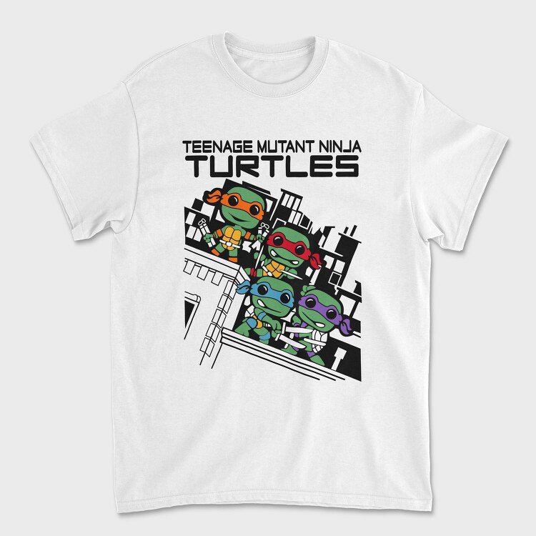 Teenage Mutant Ninja Turtles 2, Tricou Barbati (Unisex)