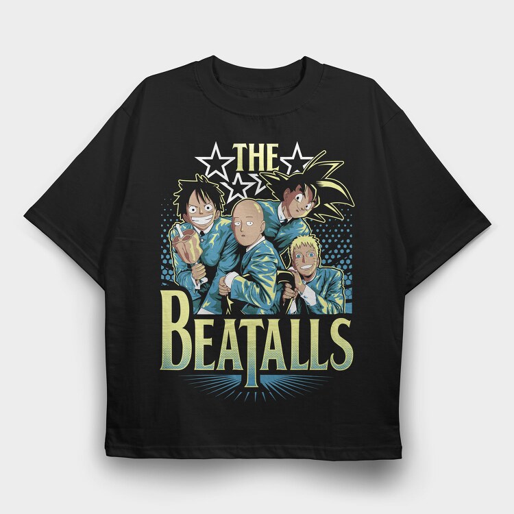 The Beatalls, Tricou Oversize Barbati (Unisex)