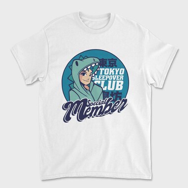 Tokyo Sleepover Club, Tricou Barbati (Unisex)
