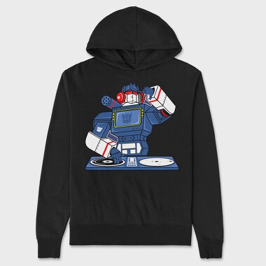 Transformer Dj, Hanorac Oversize Barbati (Unisex)
