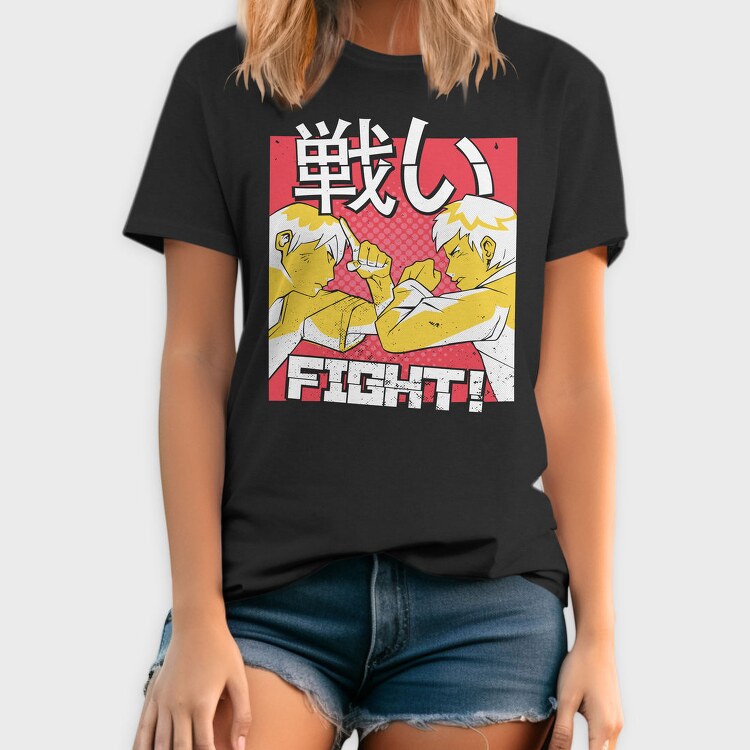 Fighting Spirit, Tricou Barbati (Unisex)