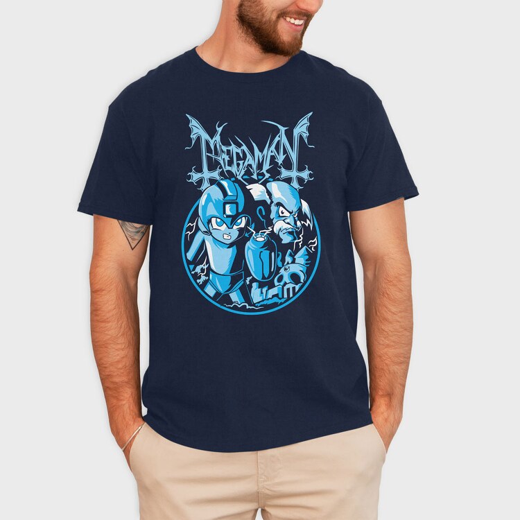 Megaman, Tricou Barbati (Unisex)