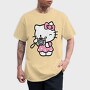 Cartoon Retro Hello Kitty 1, Tricou Barbati (Unisex)